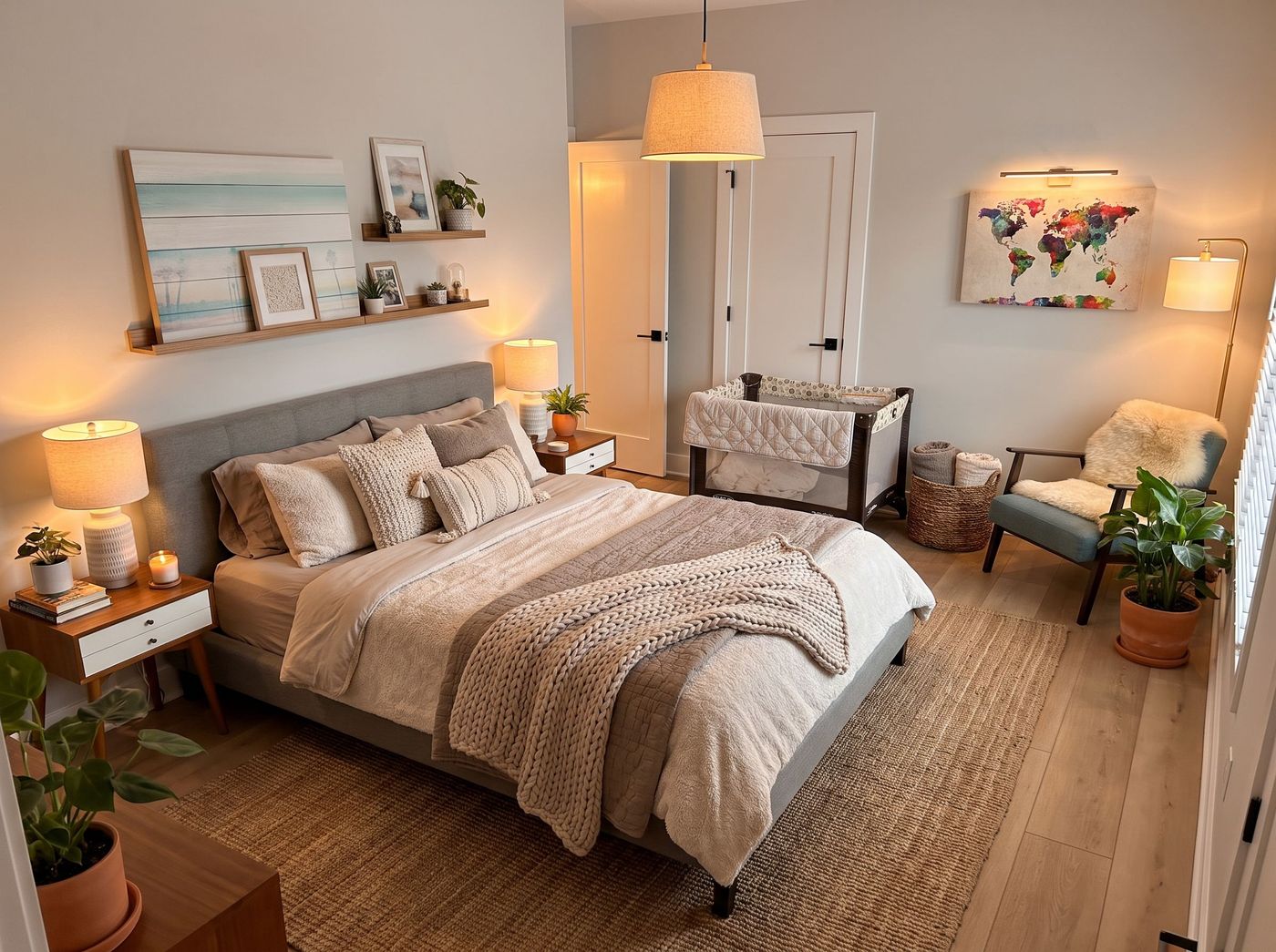 The same bedroom as imagined by a chat tool